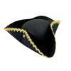 Cappello da Pirata Caraibico Regolabile Unisex Cappello con Emblema del Teschio Cappello da Pirata Cappello da Costume per Feste in Costume e Giochi di Ruolo
