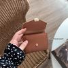 Korean Versi Women Clutch Coin Purse Short Three Fold Women's Wallet Multi Card Slot Card Bag Zero Wallet Purses for Women