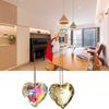 Stunning Heart-shaped Crystal Sun Catcher Perfect For Graduation Housewarming Or Any Festive Occasion