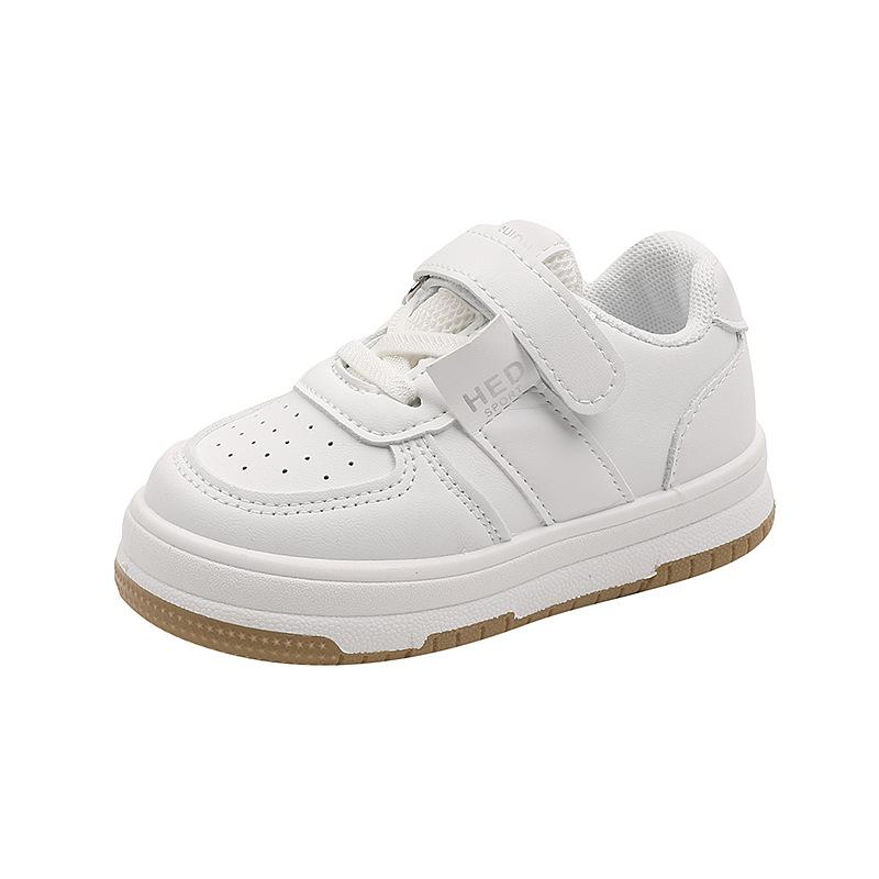 Spring and Autumn Korean Version of Boys and Girls Fashion Velcro Comfortable Soft Sole Wear-resistant Casual Sneakers