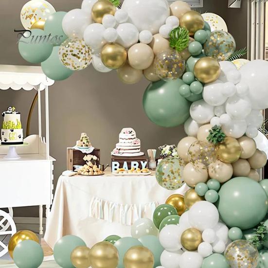 Birthday Party Decorations Happy Birthday Banner Balloons Paper Pom Pom Tassel Garland Set for Women Grils Kids Birthday Party Supplies