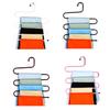 S Shape Trousers Pants Hangers Scarf Towel Rack Hanger Closet Organizer Space
