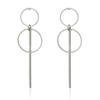 Europe and the United States hot-selling size circle exaggerated simple earrings fashion personality design sense stud earrings women's earrings