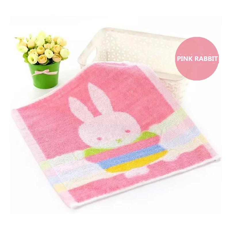 5er-Pack Kinderhandtücher Reine Baumwolle Quadratische Handtücher Weiche Niedliche Cartoon Saugfähige Handtücher Badetücher Handtücher für Kinder Leuchtende Farben Handtücher