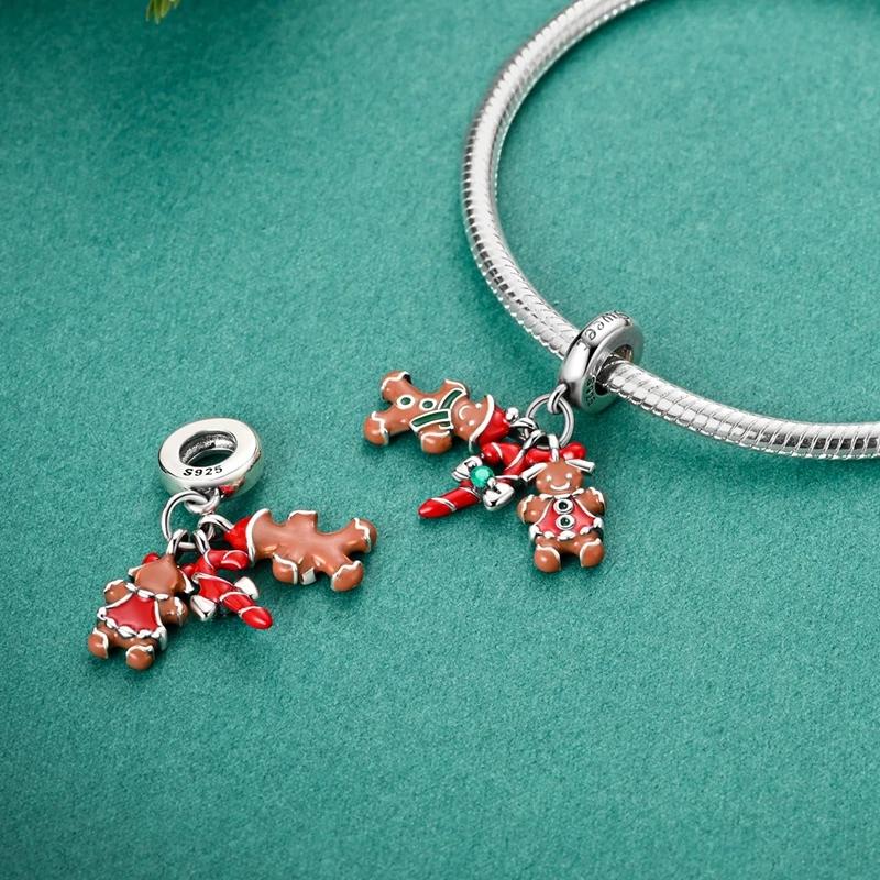 Copper Christmas Halloween Pumpkin Pendant Charms Beads Fit Original Bracelet Necklace For Women Diy