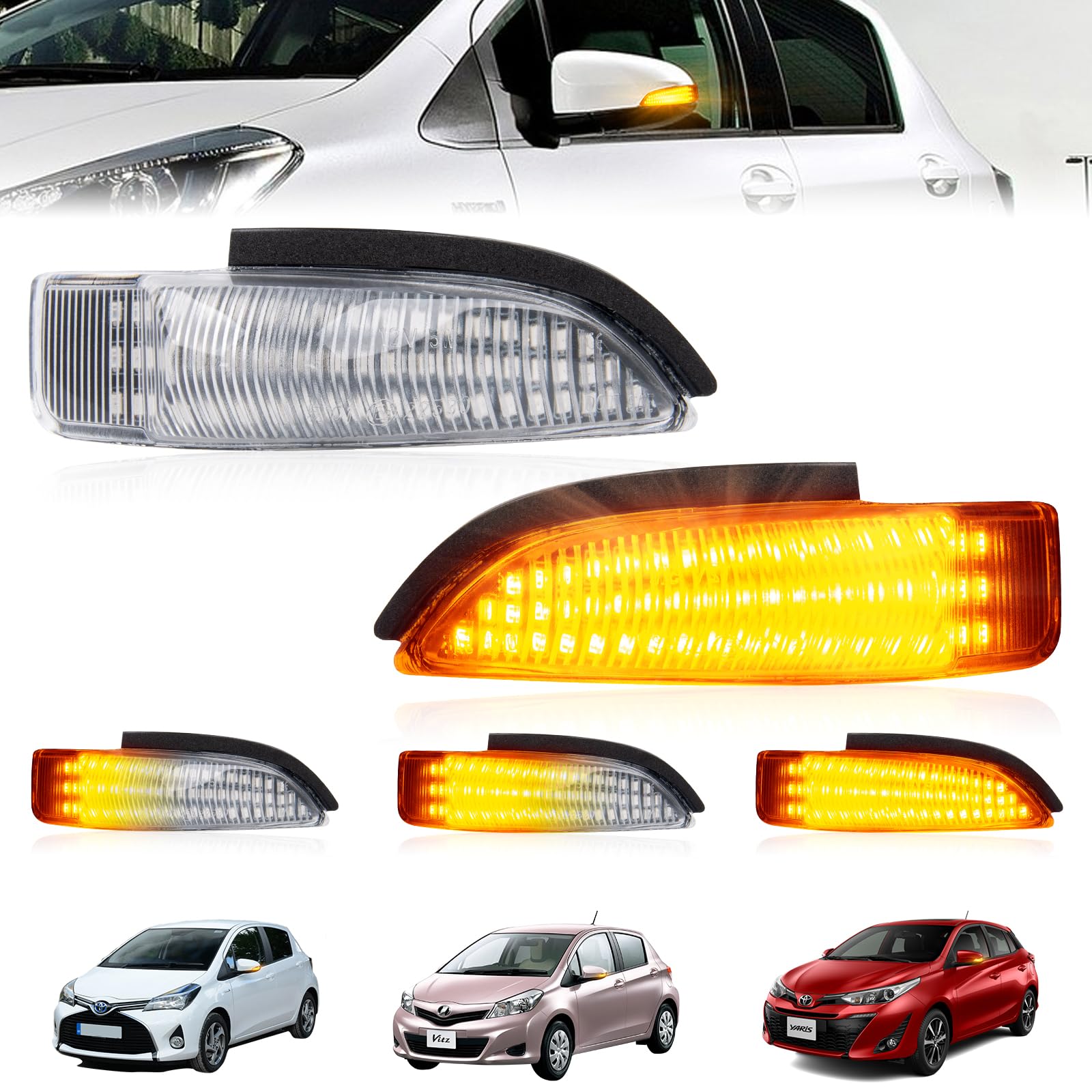 

NEIFILES Aqua NHP10 указатель поворота зеркала заднего вида Vitz серии 130, последовательный указатель поворота зеркала заднего вида Porte серии 140, Avalon и т. д.. боковое зеркало указатель поворота