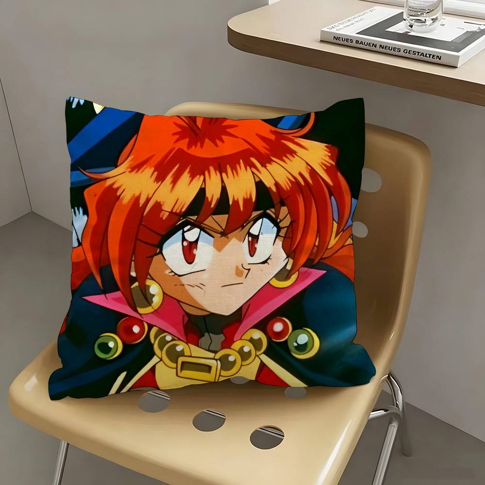 1pc Lina Inverse Anime Characters Pillow Case Fashion Square Pillowcase Bedroom Sofa Room Ins Decoration Leisure