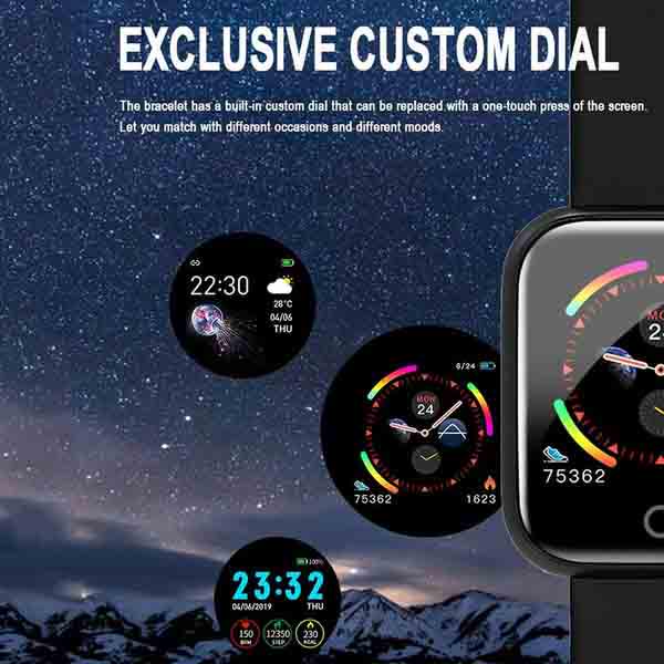 I5 Fashion Smart Watch Smartwatch Bluetooth Call Touch Screen Smartwatch Intelligent Fitness Tracker Heart Rate Monitor For Smartphones