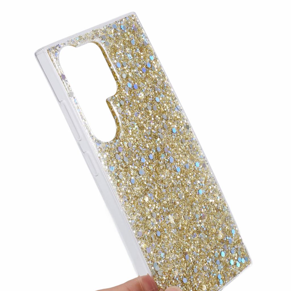 For Samsung Galaxy S23 Ultra Case TPU Glitter Sparkle Phone Cover