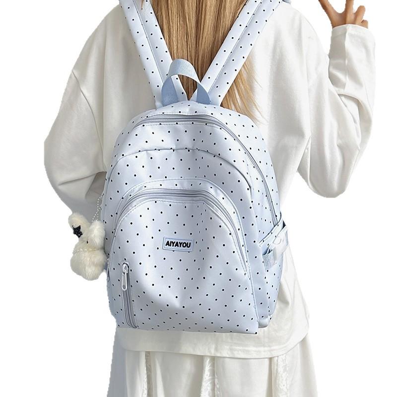 Schoolbag1011 spring new girls backpack high value cute large capacity versatile student casual backpack