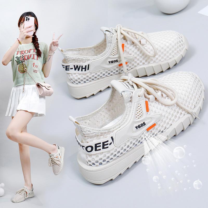 Women's Casual Running Shoes Breathable Mesh Athletic Sneakers Non-Slip Lightweight Walking Shoes Tennis Sneaker for Women Summer Gym Workout Shoes