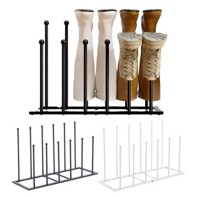 Yousheng szabadon álló cipőcsizma állvány Erős fém konstrukció, rozsdaálló, egyszerű telepítésű cipők csizmarendező tartó