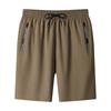 Men's Shorts Cool Summer with Four Sided Elastic Outer Wear Five Quarter Length Shorts for Sports and Leisure, Quick Drying Beach Pants