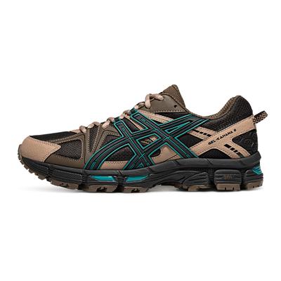 Gel Kahana 8 Cushioning, Breathable, And Resilient Design Low Top Running Shoes Men's Black Coffee Sneakers 1011B109-006