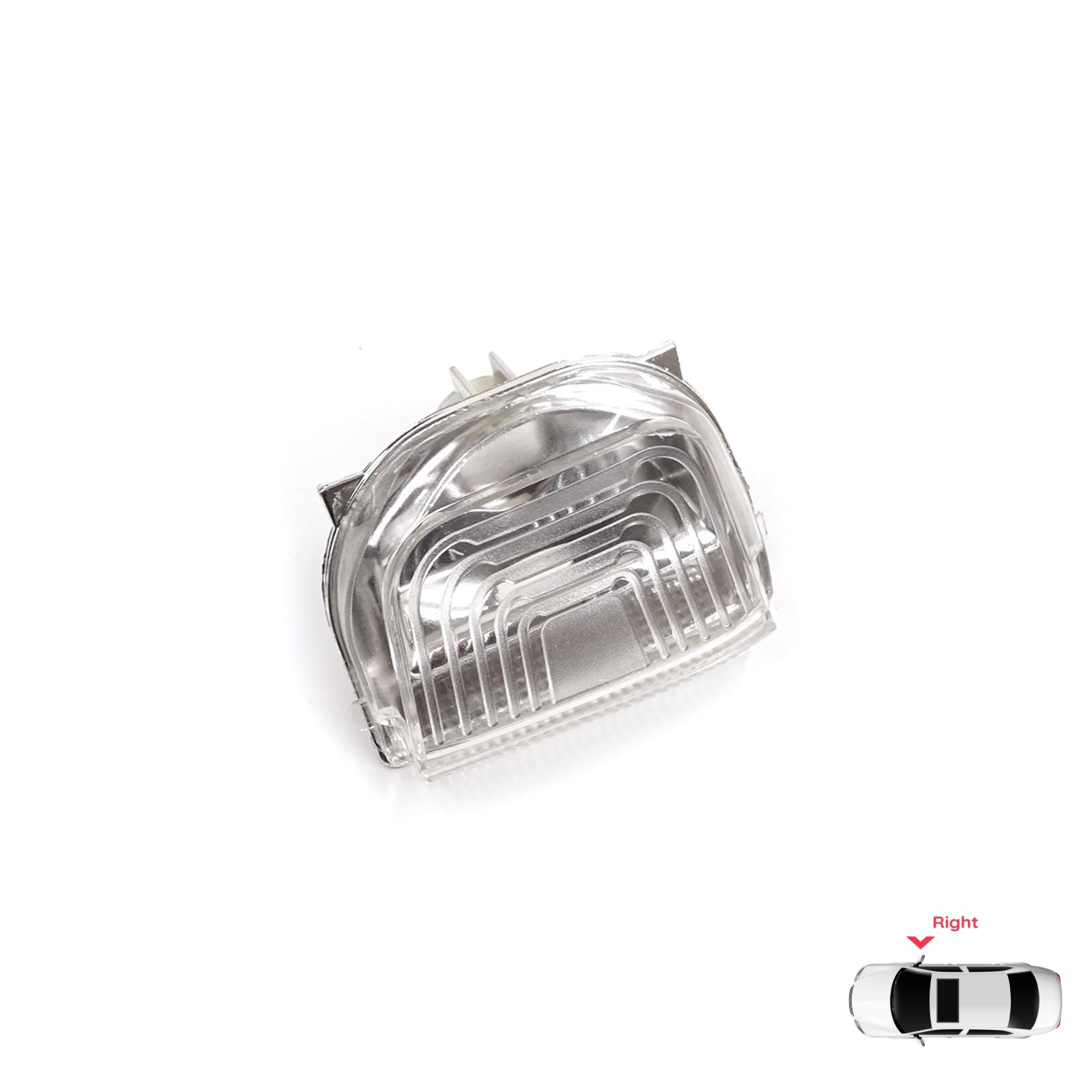 

BSP1245-2 Right Side Door Wing Mirror White Clear Indicator Lamp Lens for Mercedes Sprinter MK3 907 910 2018-On 9109064600