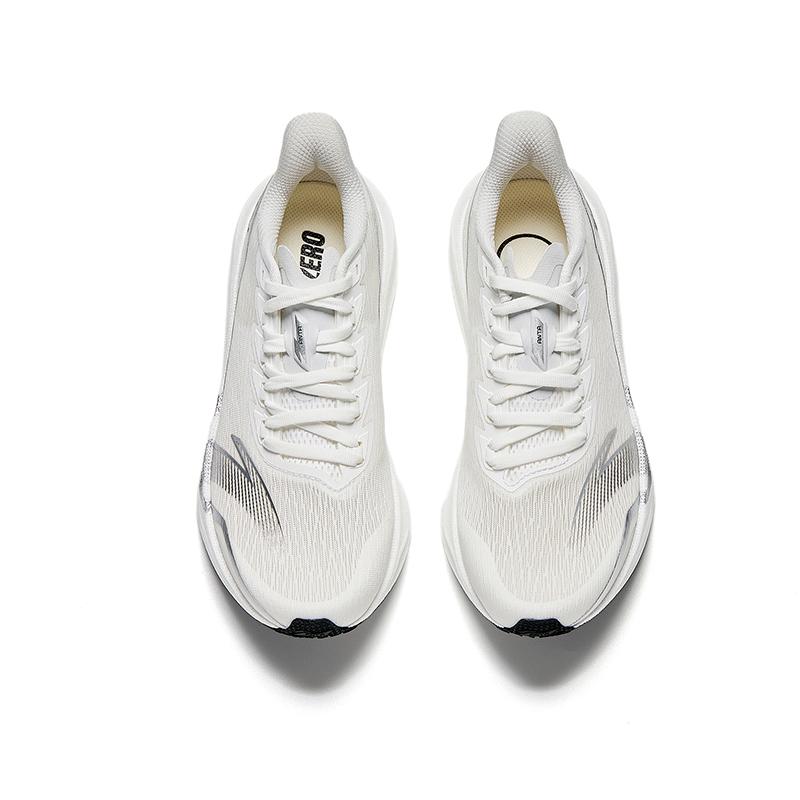 Anta Mach 5 Minimalist Sports Cushioning Durable Low-Top Casual Training Running Shoes Women sneaker Paper-White 922635561-4