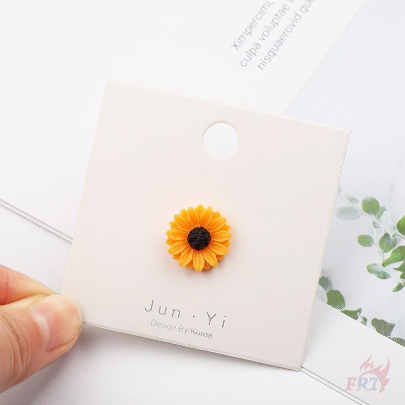 

1 шт. Мини-брошь в виде желтой ромашки - Эмалевые значки-пуговицы для рюкзака
