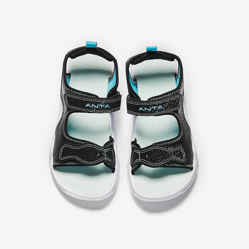 Anta Comfortable Soft Trendy Versatile Open-Toe Outdoor Beach Shoes Lightweight Shock-Absorbing Breathable Quick-Drying Low-Top Sandals A12526902