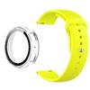Silicone Watch Band & Reverse Buckle and Full Protective PC Case with Tempered Glass for Amazfit Active Max Smart Watch Accessories