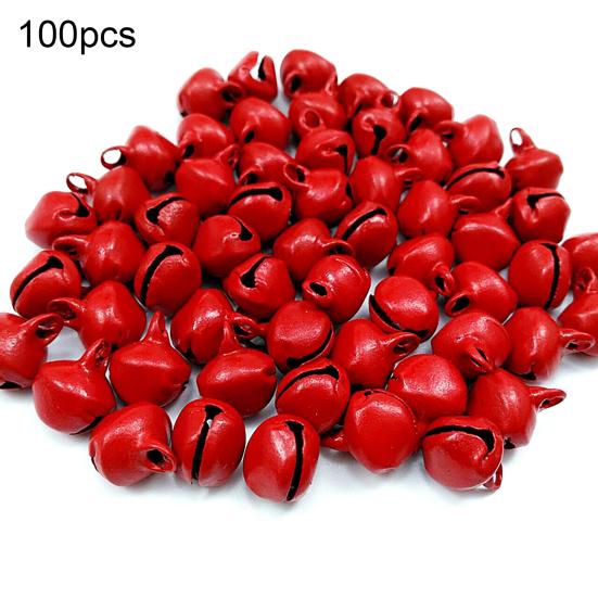 

Рождественские колокольчики Прочный привлекательный износостойкий колокольчик Праздничные рождественские колокольчики для рукоделия Мини-колокольчик для повседневной жизни красный