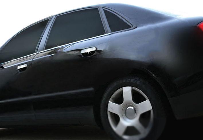 

Нижні молдинги скла (6 шт., нерж) для Ауді A4 B7 2004-2008 рр.