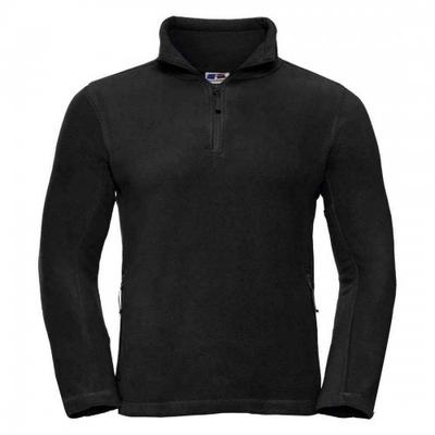 Russell Top de Lã Polar Outdoor com Zíper de Um Quarto Masculino