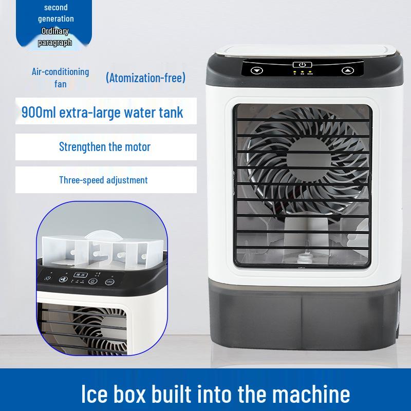 

USB Mini Portable Handheld & Desktop Air Cooler Fan English Packaging