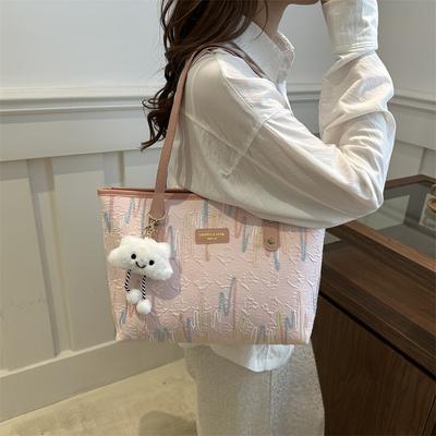 2025 New Niche Simple Texture, Popular This Year, Large-capacity Tote Bags for Women Commuting To Work, Single Shoulder Big Bags for Women
