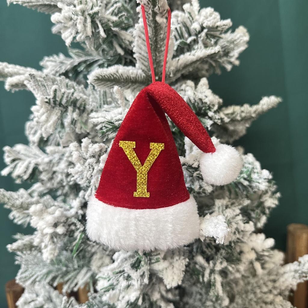 Christmas Decorations: Christmas Hats, Christmas Lollipop Caps, Christmas Hat Knife And Fork Covers, Wine Bottle Caps, Decorative Items