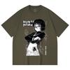 230 Gsm 100% Cotton HXH V9 Shizuku Print Unisex Heavy Cotton T Shirt