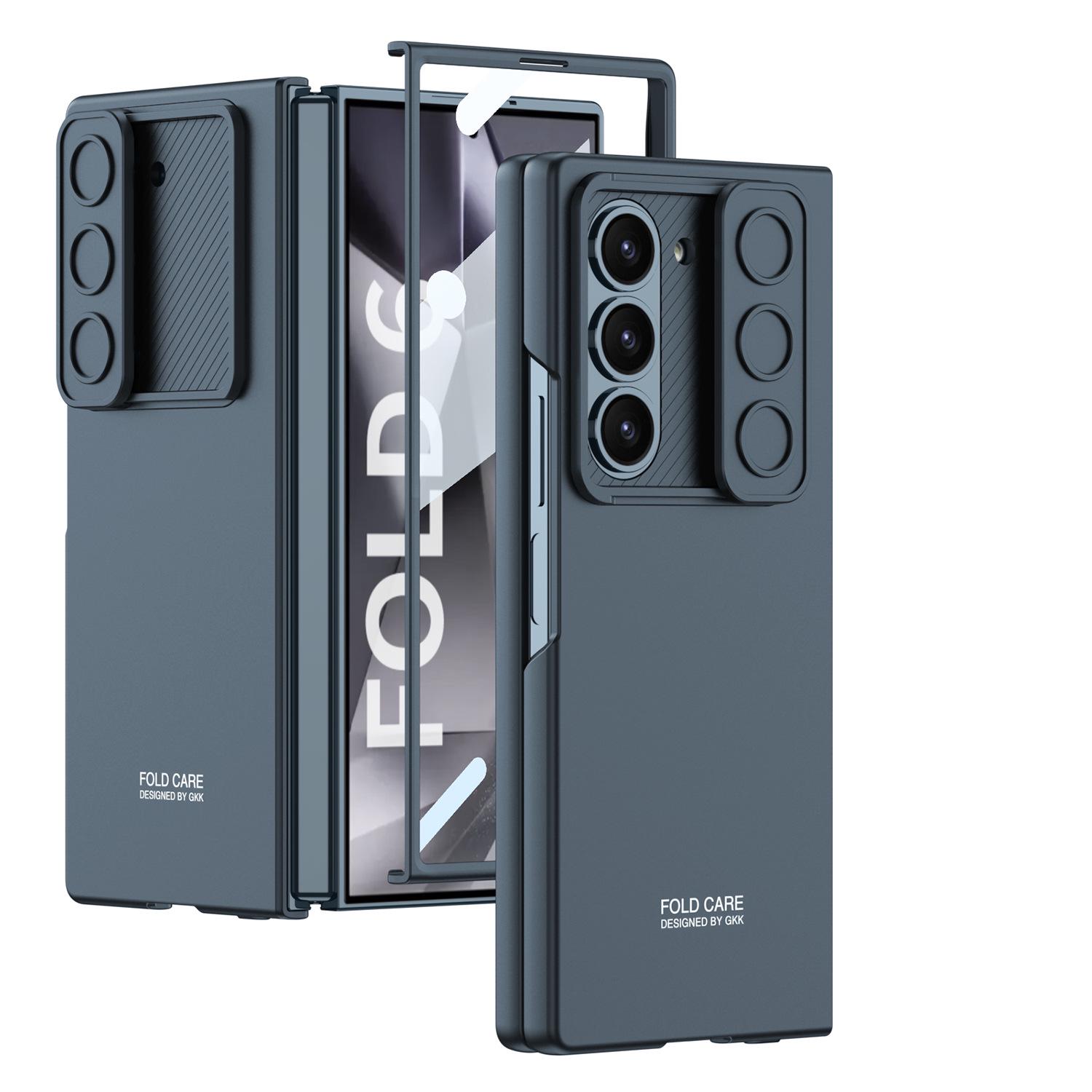 Samsung Z Fold6 Frosted Protective Case with Integrated Screen Guard Samsung Z Fold6