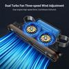 USB Powered Twin Rotation Car Fan With 3 Speed Preferences And Modified Air For Better Driving Comfort