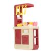 43Pcs Kitchen Toys Imitated Chef Kitchen Toys Educational Kitchen Pretend Cooking Toys Playset for H
