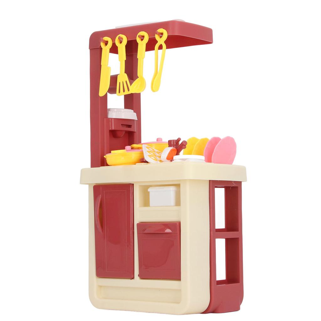 43Pcs Kitchen Toys Imitated Chef Kitchen Toys Educational Kitchen Pretend Cooking Toys Playset for H