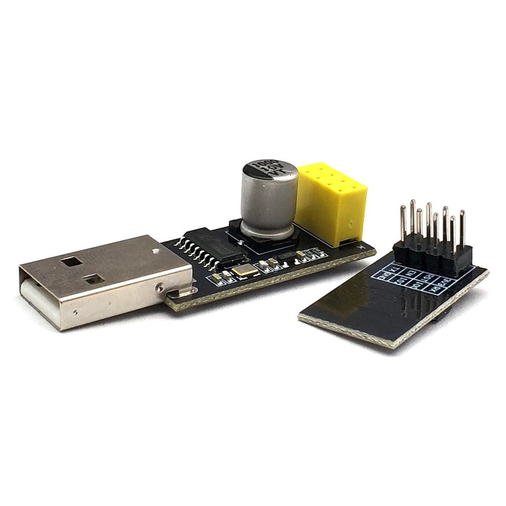 ESP01 Programmer Adapter UART GPIO0 ESP-01 Adaptaterr ESP8266 CH340G USB To ESP8266 Serial Wireless Wifi Developent Board Module