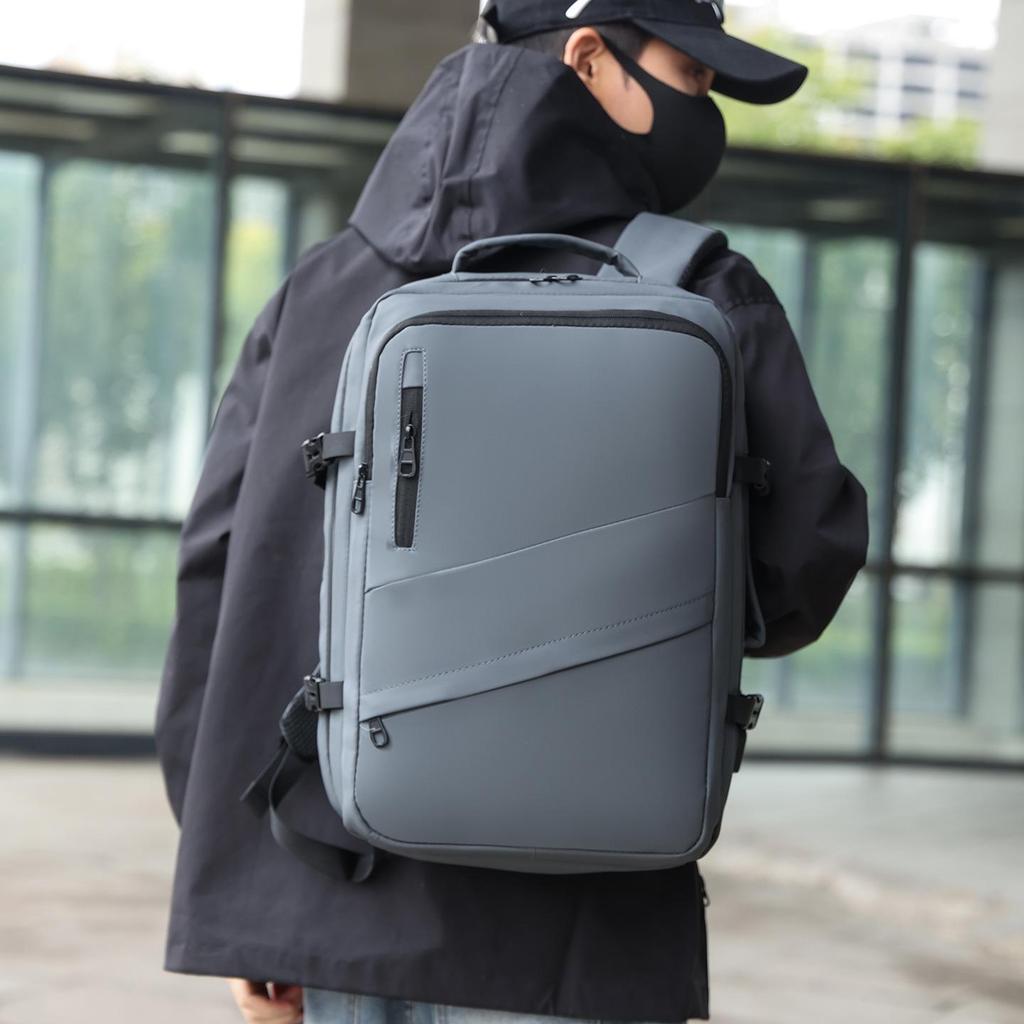 Trendiger Leichter Herren Wasserdichter Business- & Reise-Laptop-Rucksack