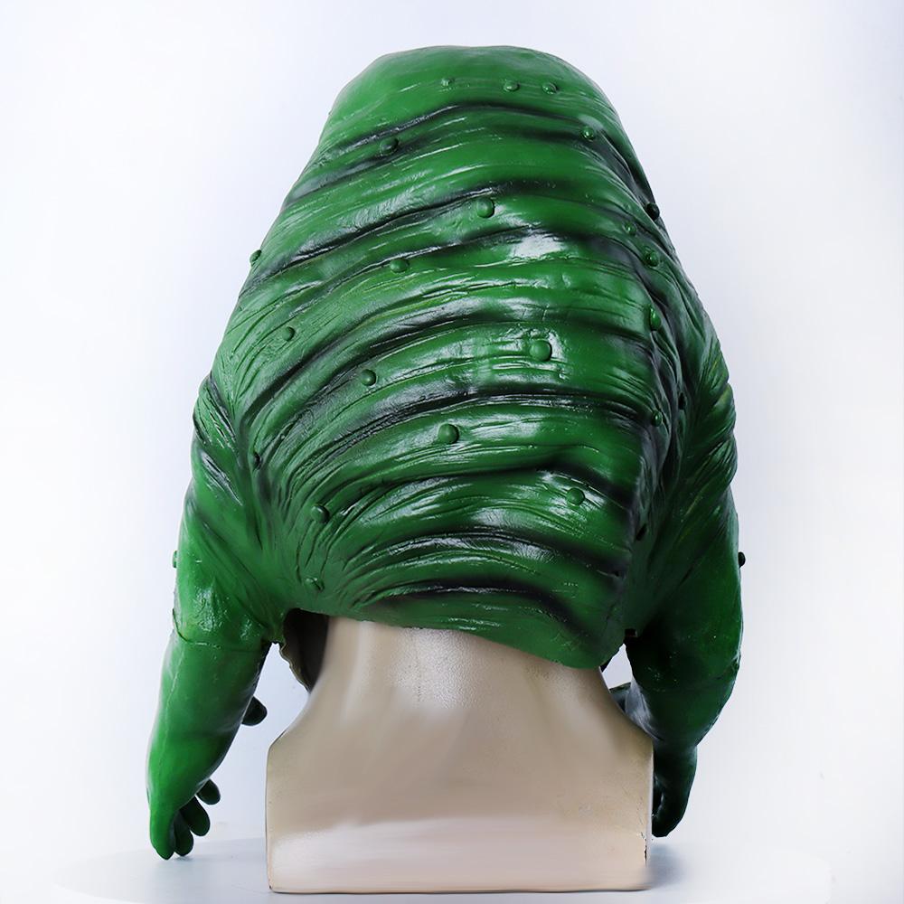 Funny Ghostbusters Slimer Mask Cosplay Latex Helmet Headpiece Halloween Carnival Dress Up Purim Party Costume Props