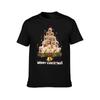 MERRY CHRISTMAS TSHIRT Dog Shirt Cute Golden retriever Merry Christmas Shirt TShirt Classic Graphic Short Sleeve Top
