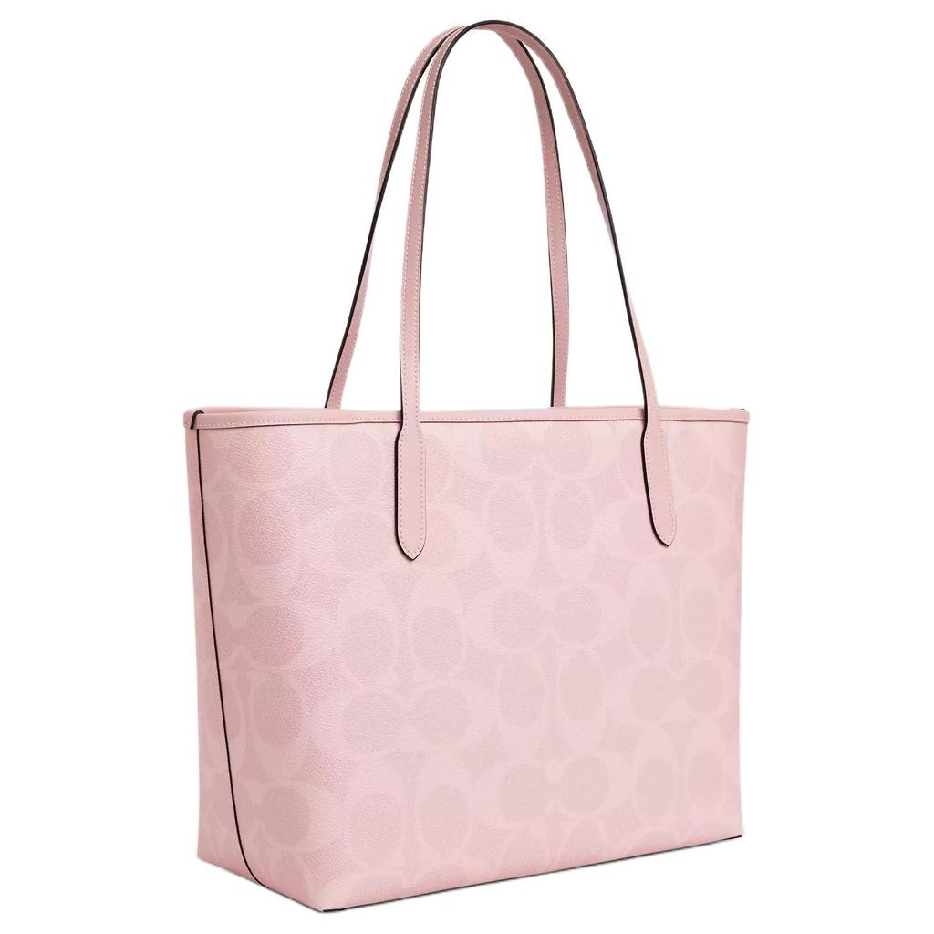 Coach City 33 Classic Logo Tote Bag Women Tote Bags Blush CAL49-IMPO