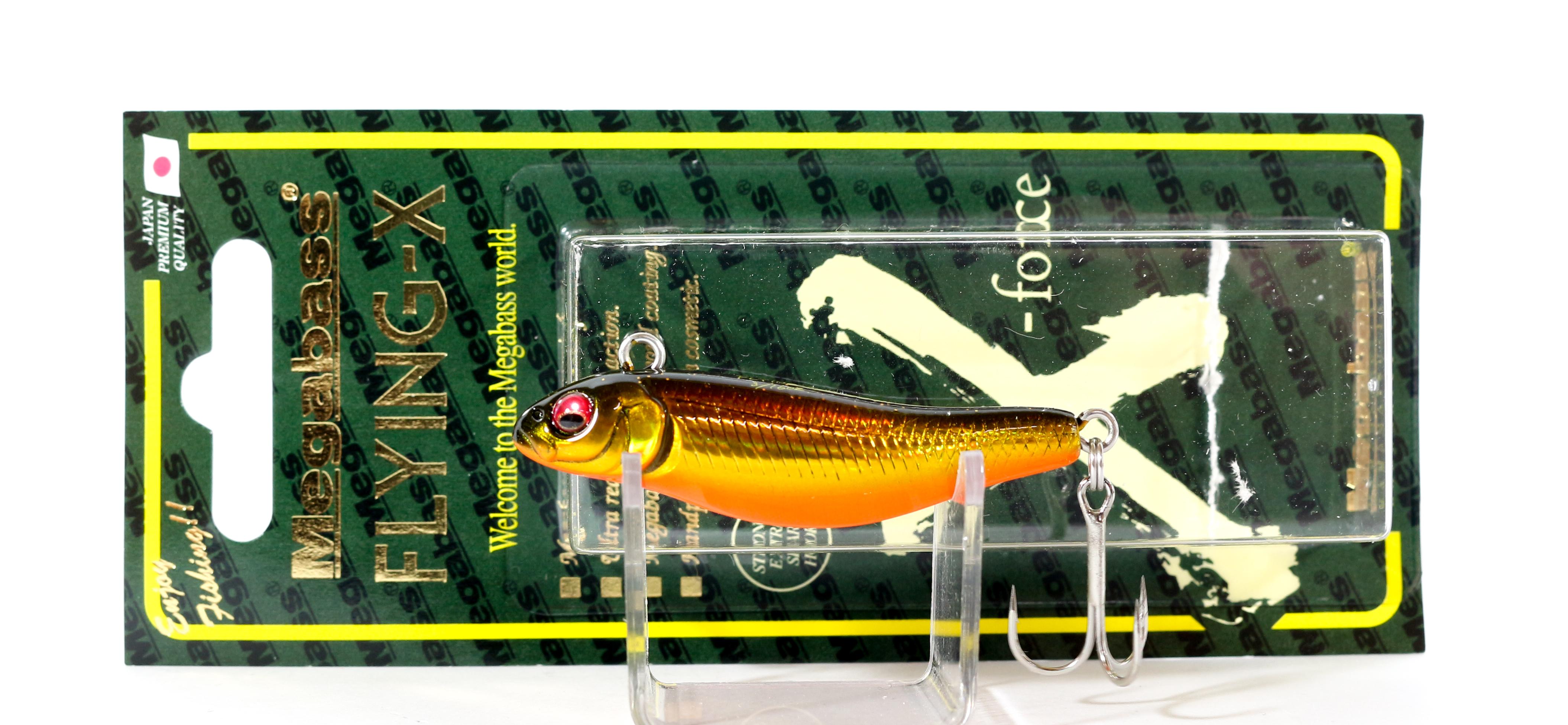 

Megabass Flying X 52 мм 5.3 грамма Тонущая приманка GG Megakin Shad (7109)