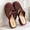 Fashionable Women's Baotou Slippers for Summer Anti Slip and Wear-resistant Beach Shoes for Home and Outdoor Use