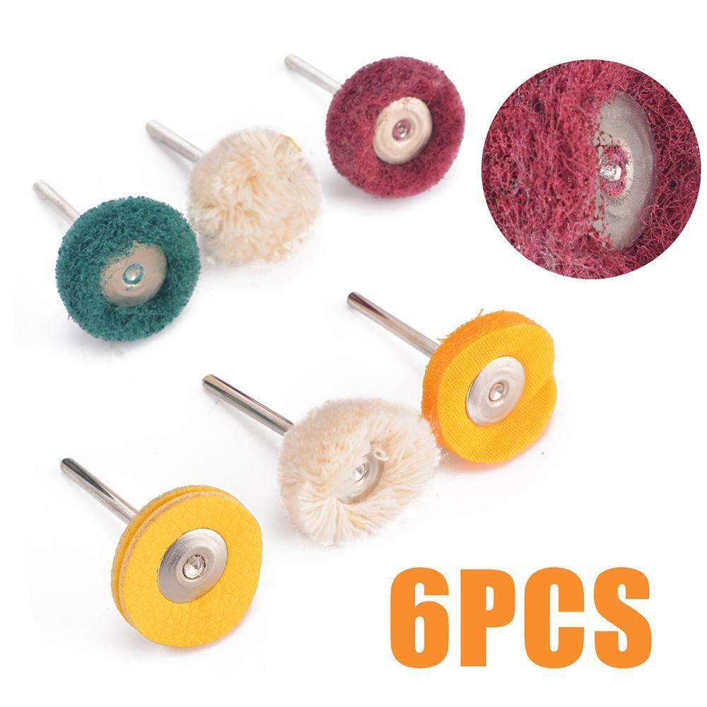 Polishing Wheel Buffing Pad Polishers Tool For Rotary Drill Bit with Stainless Steel Handle