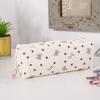 Bow & Heart Print Pencil Case Large Capacity Stationery Bag Simple Pen Bag  Students