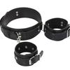 Handcuff Toys Adult Sex Couple  Set PU Leather Erotic Harness Backhandcuff Ankle Cuffs SM Slave Bondage Fetish Kit Set Toys