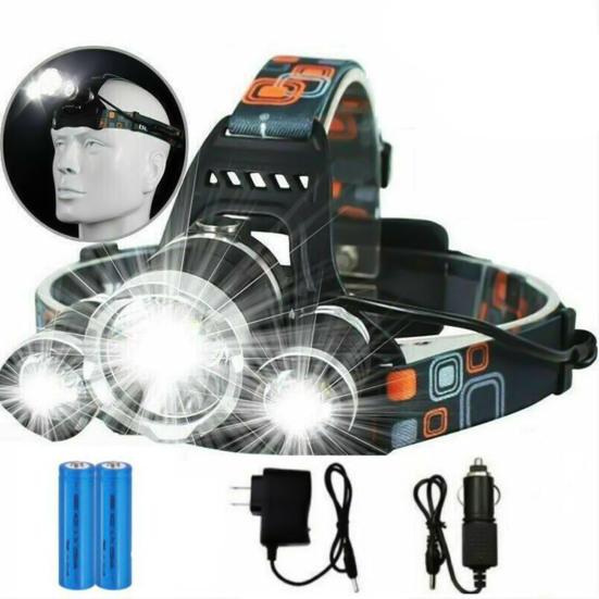 

Портативный налобный фонарь, широко регулируемый светодиодный рабочий свет из АБС-пластика с 3 углами для использования на открытом воздухе A