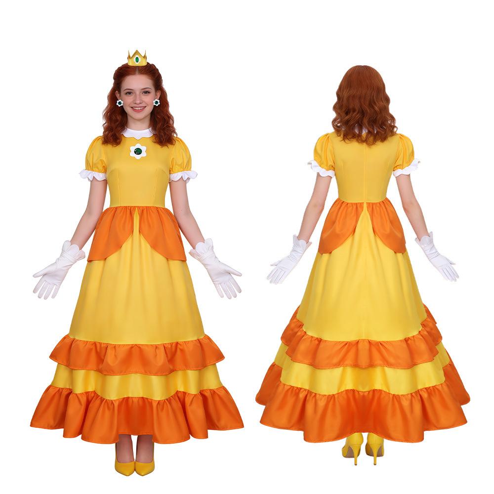 5. Super Mario Movie Princess Peach Daisy Rosata cosplay costumes
