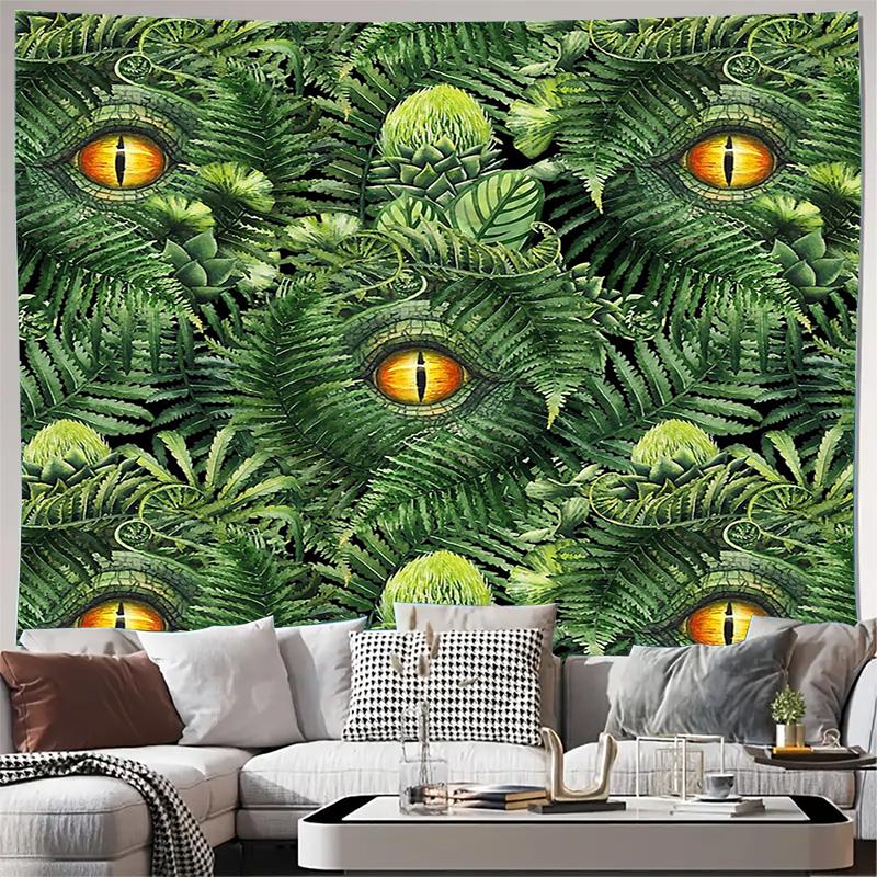 

Botanical Tapestry Forest Greenery Wall Hanging Nature Home Decor Fern Leaves Wall Art Bedroom Living Room Aesthetic Tapestry 74x94cm(29x37in)