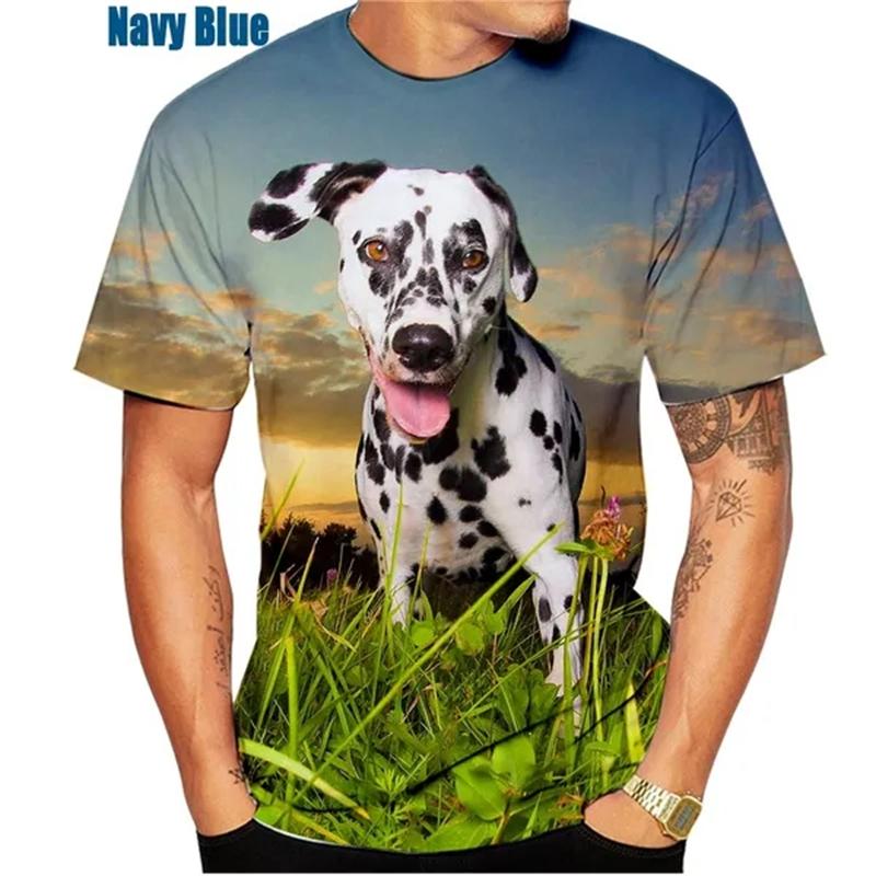 Beautiful Dalmatians 3D Printed T-Shirt Dalmatians Fashion Men Women's Personality Hip Hop Casual T Shirt Male Streetwear Tops