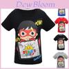 Tricou Trendy cu Imprimeu Desene Animate Ryan Toys Review Bumbac Moale Amestec Mânecă Scurtă Topuri