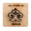 Leather Cutting Die with Wooden Base Alloy Steel Punching Cutter for Leatherwork Fabric Paper